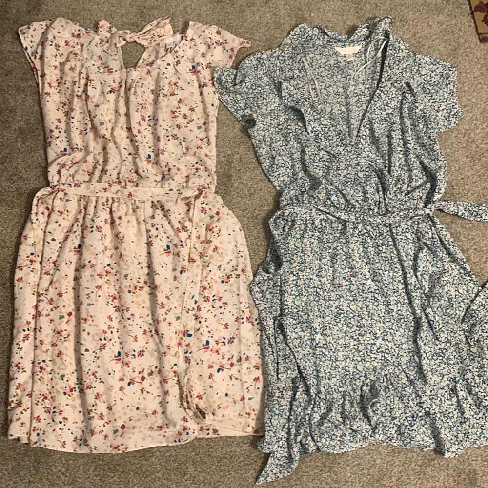 TWO Lauren Conrad Print Dresses
